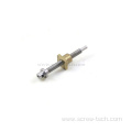 Tr4x1 Lead screw with metric thread